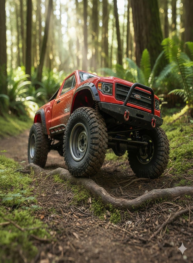 AMK 1.9 Beadlock Wheels Steel 4Pcs - RC Rock Crawler Wheel Rims -8.9mm Offset for 1/10 TRX4 TRX6 SCX10 Jeep Capra Gen8, 12mm Hex Upgrade - Image 2